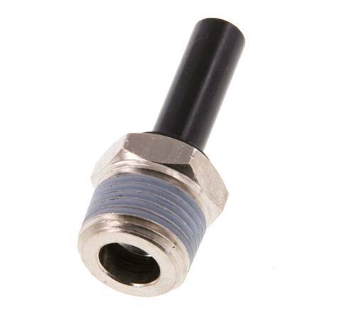 8mm x 3/8'' NPT insteekfitting Messing/PA 66 Buitendraad NBR [2 Stuks]