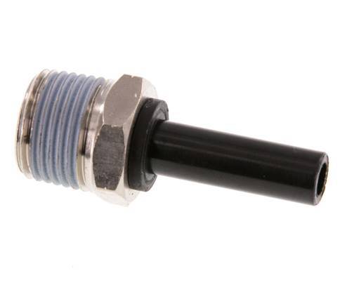 8mm x 3/8'' NPT insteekfitting Messing/PA 66 Buitendraad NBR [2 Stuks]