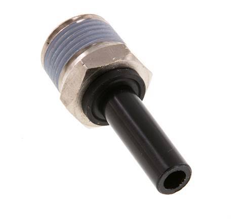 8mm x 3/8'' NPT insteekfitting Messing/PA 66 Buitendraad NBR [2 Stuks]