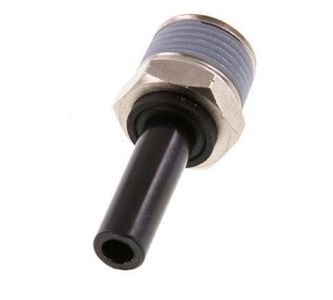 8mm x 3/8'' NPT insteekfitting Messing/PA 66 Buitendraad NBR [2 Stuks]