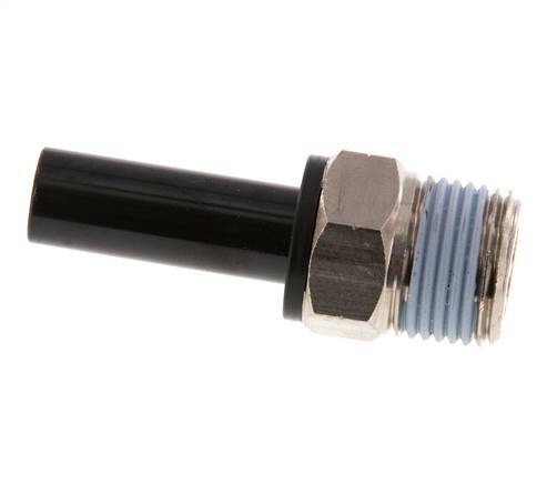 10mm x 3/8'' NPT insteekfitting Messing/PA 66 Buitendraad NBR [2 Stuks]