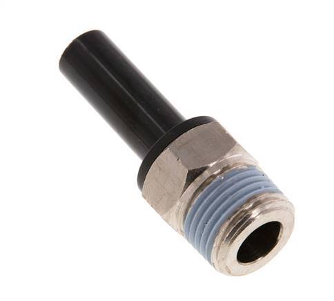 10mm x 3/8'' NPT insteekfitting Messing/PA 66 Buitendraad NBR [2 Stuks]