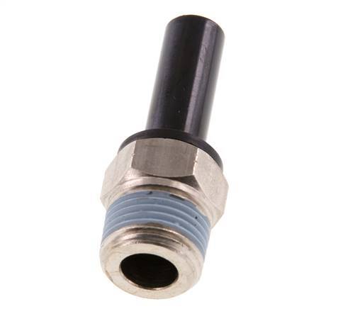 10mm x 3/8'' NPT insteekfitting Messing/PA 66 Buitendraad NBR [2 Stuks]