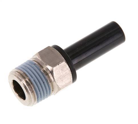 10mm x 3/8'' NPT insteekfitting Messing/PA 66 Buitendraad NBR [2 Stuks]