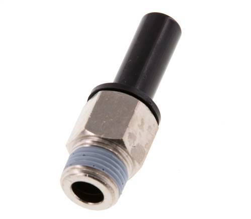 12mm x 3/8'' NPT insteekfitting Messing/PA 66 Buitendraad NBR [2 Stuks]