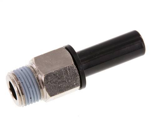 12mm x 3/8'' NPT insteekfitting Messing/PA 66 Buitendraad NBR [2 Stuks]