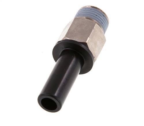 12mm x 3/8'' NPT insteekfitting Messing/PA 66 Buitendraad NBR [2 Stuks]