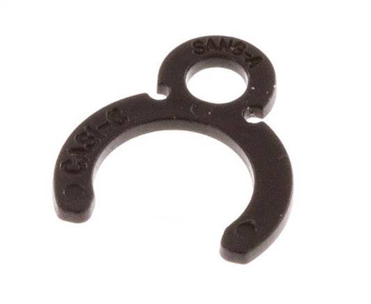 6 mm vergrendelingsclips voor insteekfittingen [50 Stuks]