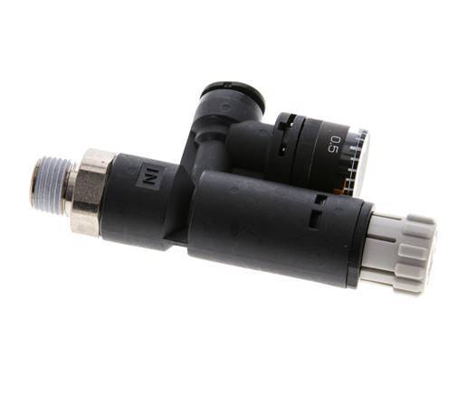 Pneumatische Drukregelaar 6mm - R1/8'' met manometer