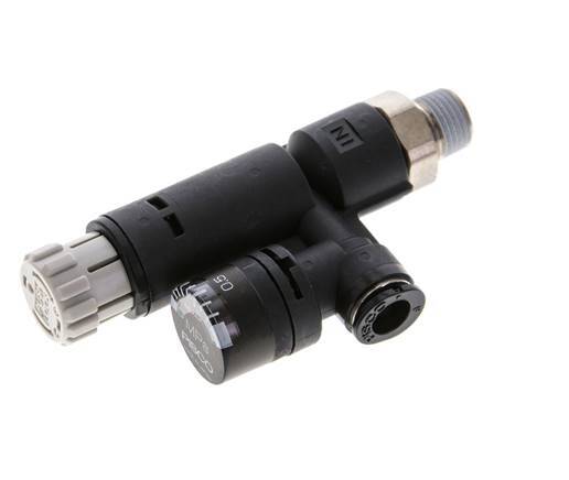 Pneumatische Drukregelaar 6mm - R1/8'' met manometer