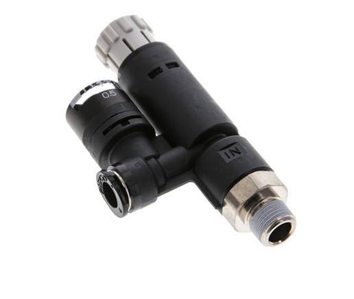 Pneumatische Drukregelaar 6mm - R1/8'' met manometer