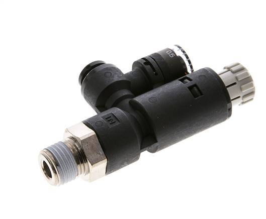 Pneumatische Drukregelaar 6mm - R1/4'' met manometer