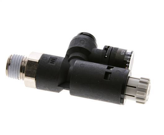 Pneumatische Drukregelaar 6mm - R1/4'' met manometer