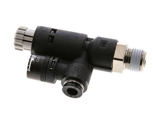 Pneumatische Drukregelaar 6mm - R1/4'' met manometer