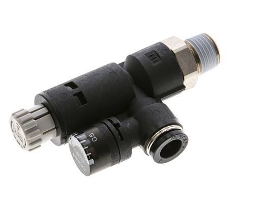 Pneumatische Drukregelaar 8mm - R1/4'' met manometer