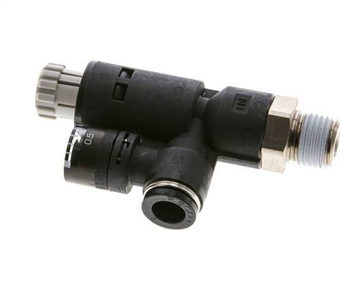 Pneumatische Drukregelaar 8mm - R1/4'' met manometer