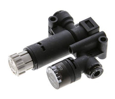 Pneumatische Drukregelaar 4mm met manometer