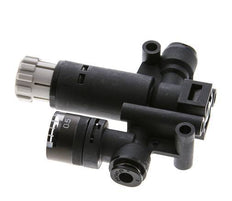 Pneumatische Drukregelaar 4mm met manometer