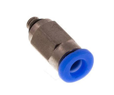 3mm x M 3 Staal/POM Insteekfitting Buitendraad Compact Ontwerp NBR [2 Stuks]