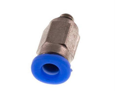 3mm x M 3 Staal/POM Insteekfitting Buitendraad Compact Ontwerp NBR [2 Stuks]