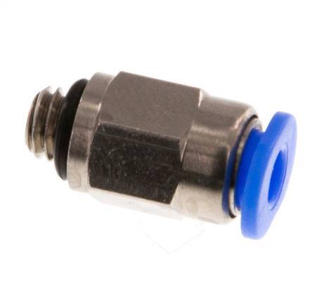 3mm x M 5 Messing/POM Insteekfitting buitendraad Compact Ontwerp NBR [5 Stuks]