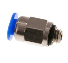 3mm x M 5 Messing/POM Insteekfitting buitendraad Compact Ontwerp NBR [5 Stuks]