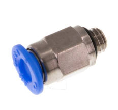 4mm x M 5 Messing/POM Insteekfitting buitendraad Compact Ontwerp NBR [5 Stuks]