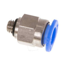 6mm x M 5 Messing/POM Insteekfitting buitendraad Compact Ontwerp NBR [5 Stuks]
