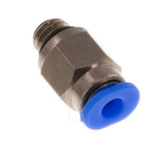 3mm x M 6 Messing/POM Insteekfitting Buitendraad Compact Ontwerp NBR [2 Stuks]