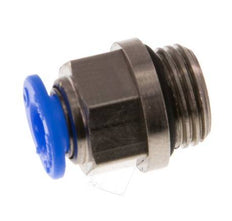 4mm x G1/8'' Messing/POM Insteekfitting buitendraad Compact Ontwerp NBR [5 Stuks]
