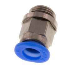 6mm x G1/8'' Messing/POM Insteekfitting buitendraad Compact Ontwerp NBR [5 Stuks]