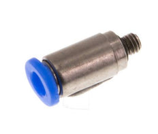 3mm x M 3 Staal/POM Insteekfitting Buitendraad Binnenzeskant Compact Ontwerp NBR [2 Stuks]