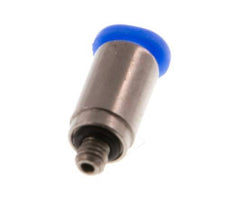 3mm x M 3 Staal/POM Insteekfitting Buitendraad Binnenzeskant Compact Ontwerp NBR [2 Stuks]