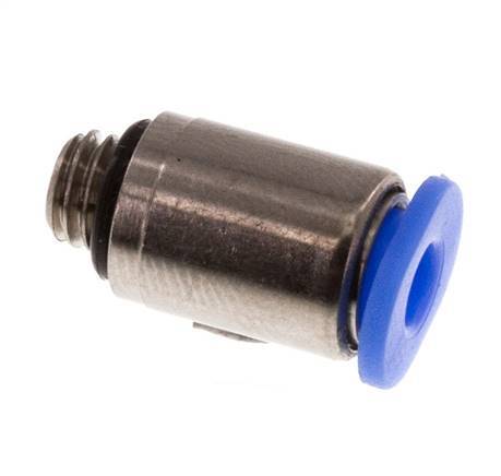 3mm x M 5 Messing/POM Insteekfitting buitendraad Binnenzeskant Compact Ontwerp NBR [5 Stuks]