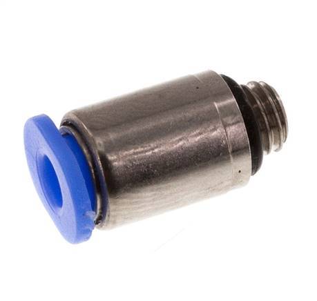 3mm x M 5 Messing/POM Insteekfitting buitendraad Binnenzeskant Compact Ontwerp NBR [5 Stuks]