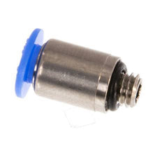4mm x M 5 Messing/POM Insteekfitting buitendraad Binnenzeskant Compact Ontwerp NBR [5 Stuks]