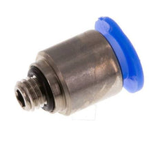 6mm x M 5 Messing/POM Insteekfitting buitendraad Binnenzeskant Compact Ontwerp NBR [5 Stuks]