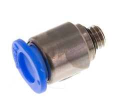 6mm x M 5 Messing/POM Insteekfitting buitendraad Binnenzeskant Compact Ontwerp NBR [5 Stuks]