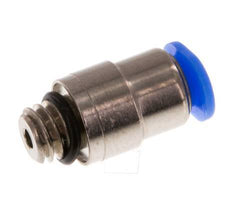 3mm x M 6 Messing/POM Insteekfitting Buitendraad Binnenzeskant Compact Ontwerp NBR [2 Stuks]