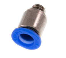 6mm x M 6 Messing/POM Insteekfitting Buitendraad Binnenzeskant Compact Ontwerp NBR [2 Stuks]