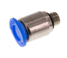 6mm x M 6 Messing/POM Insteekfitting Buitendraad Binnenzeskant Compact Ontwerp NBR [2 Stuks]