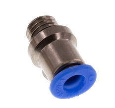 4mm x M 7 Messing/POM Insteekfitting buitendraad Binnenzeskant Compact Ontwerp NBR [5 Stuks]