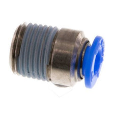 4mm x R1/8'' Messing/POM Insteekfitting buitendraad Binnenzeskant Compact Ontwerp NBR [5 Stuks]