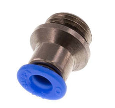 4mm x G1/8'' Messing/POM Insteekfitting buitendraad Binnenzeskant Compact Ontwerp NBR [5 Stuks]