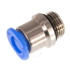 6mm x G1/8'' Messing/POM Insteekfitting buitendraad Binnenzeskant Compact Ontwerp NBR [5 Stuks]
