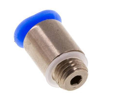 3mm x M 6 x 0.75 Messing/POM Insteekfitting buitendraad Binnenzeskant Compact Ontwerp NBR [5 Stuks]