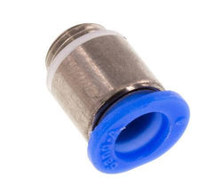 6mm x M 8 x 0.75 Messing/POM Insteekfitting buitendraad Binnenzeskant Compact Ontwerp NBR [5 Stuks]