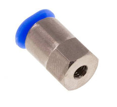 3mm x M 3 Staal/POM Insteekfitting Binnendraad Compact Ontwerp NBR [5 Stuks]