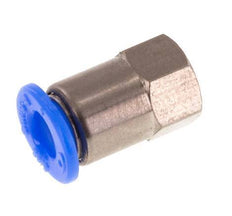 4mm x M 3 Staal/POM Insteekfitting Binnendraad Compact Ontwerp NBR [2 Stuks]