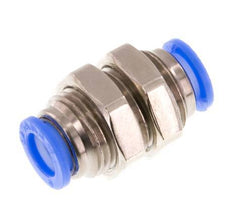 6mm Messing/PBT Insteekfitting Schotdoorvoer Compact Ontwerp NBR [2 Stuks]